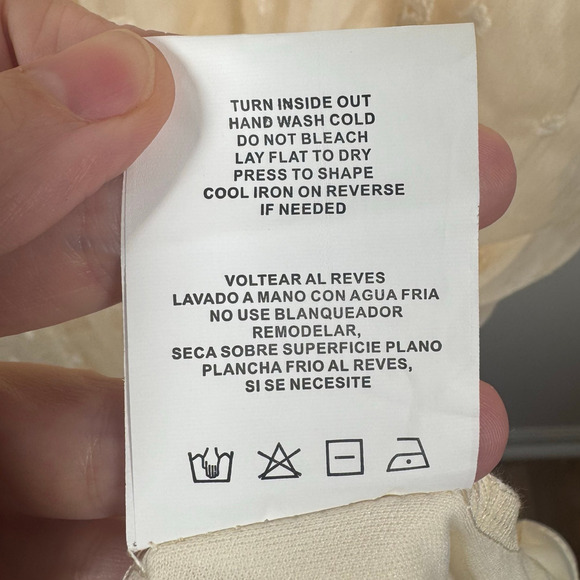 A Collective Story Dress Women M NWT Cream Midi Cream Lace #AD0181-FJA Cottage - Picture 14 of 15